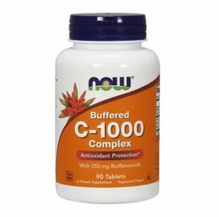 C-1000 Buforowana Witamina C + Bioflawonoidy Cytrusowe (90 tabl.) - Suplementy diety - miniaturka - grafika 1