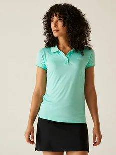 Regatta Funkcyjna koszulka polo "Remex II" w kolorze błękitnym - Koszulki sportowe damskie - miniaturka - grafika 1