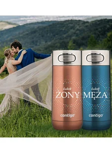 Kubek termiczny Contigo Luxe 360 ml Kubek Żony - white zinfandel - Kubki termiczne - miniaturka - grafika 8