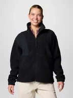 Bluzy damskie - Bluza damska rozpinana streetwear Columbia Panorama Full Zip II 2085883010 XS Czarna (195981117301) - miniaturka - grafika 1