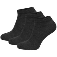 Skarpetki męskie - Skarpetki Zulu Diplomat Merino Low 3-pack Rozmiar skarpet: 39-42 / Kolor: ciemnoszary - miniaturka - grafika 1