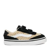 Buty dla dziewczynek - Tenisówki Vans C-BROOKLYN LS V VN000D7XBMA Czarny - miniaturka - grafika 1