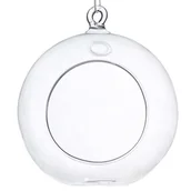 Gadżety na imprezę - PartyDeco Dekoracja szklana "Kula świecznik", 10 cm, 4 szt KSS10 - miniaturka - grafika 1