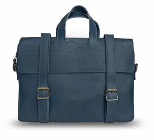 Skórzana Torba Rowerowa Na Bagażnik Sr03 Ameland Granatowa - Sakwy rowerowe Skórzana Torba Rowerowa Na Bagażnik Sr03 Ameland Granatowa - Sakwy rowerowe - miniaturka - grafika 1