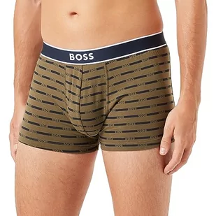 BOSS Men's 24 Print Trunk, Open Green, S, Open Green - Kąpielówki męskie - miniaturka - grafika 1