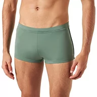 Kąpielówki męskie - sloggi Shore Męskie kąpielówki Lannio Hipster, zielone Urban Green, S - miniaturka - grafika 1
