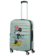 Walizki - Walizka średnia American Tourister Wavebreaker Disney - Minnie pastel dot - miniaturka - grafika 1