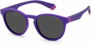 Okulary przeciwsłoneczne - Polaroid Kid''s PLD 8048/S Lilac Violet - miniaturka - grafika 1