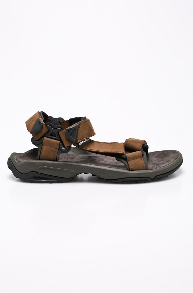 Teva Sandały męskie M'S Terra Fi Lite Leather brązowe r. 45.5