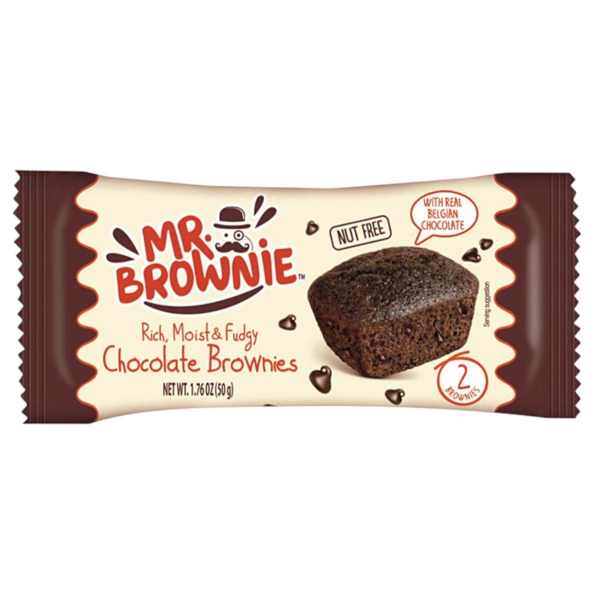 Ciastko Brownie Czekoladowe Z Belgijską Czekoladą 30×50G