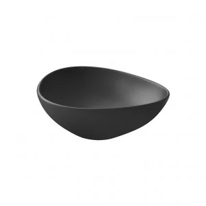 CERSANIT K116-105 MODUO 45 UMYWALKA NABLATOWA NIEREGULARNA ANTRACYT MAT BOX - Umywalki - miniaturka - grafika 1