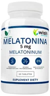 Witaminy i minerały - Suplement diety, Wish, Melatonina 5mg, 60 tab. - miniaturka - grafika 1