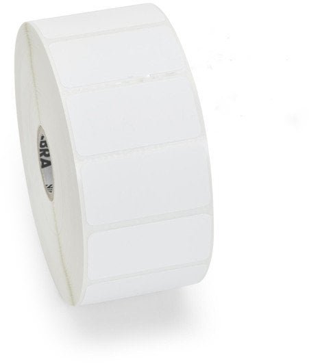 ZEBRA Label, Paper, 102x149mm; Thermal Transfer, Z-PERFORM 1000T, Uncoated, Permanent Adhesive, Fanfolded