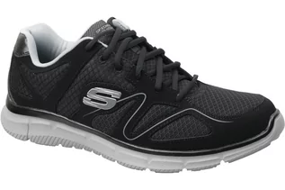 Buty sportowe męskie - Skechers Men's Verse Flashpoint Running Shoe BLK/gry 8 m US 58350-BKGY - grafika 1