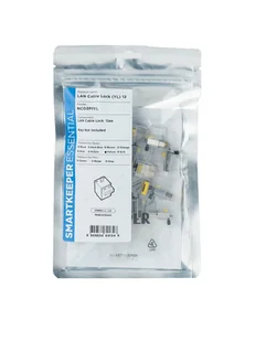 Smartkeeper NC03P1YL bloker portów Blokada portu RJ-45 Żółty 1 szt. - Kontrola dostępu - miniaturka - grafika 1