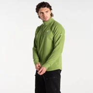 Bluzy sportowe męskie - Dare 2b Polar męski z suwakiem 1/2 Freethink II Zielony, Rozmiar: XS - miniaturka - grafika 1