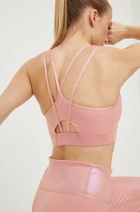 Puma biustonosz sportowy Stardust Crystalline kolor różowy gładki - Bielizna sportowa damska - miniaturka - grafika 1