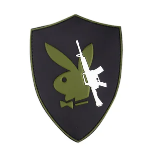 101 Inc. - Naszywka 3D - Playboy Gun - 444130-7207 - Odzież taktyczna i umundurowanie - miniaturka - grafika 1