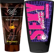 Balsamy i kremy do opalania - Soleo Coffee Sun Black Espresso + Wild Tan Sexy Carrot Gratis - miniaturka - grafika 1