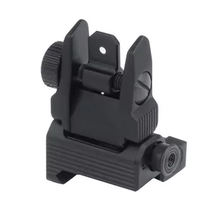 UTG - Przeziernik składany do AR15 - Picatinny - Czarny - MNT-957 - Amunicja i osprzęt ASG - miniaturka - grafika 3