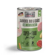 Mokra karma dla psów - MAC's Karma mokra dla psów Adult Królik i warzywa 6x800 g - miniaturka - grafika 1