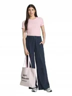 Bluzki damskie - VERO MODA RÓŻOWA BLUZKA Z KRÓTKIM RĘKAWEM I STRUKTURĄ XS JPA - miniaturka - grafika 1