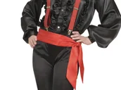 Dodatki do strojów karnawałowych - Czerwona szarfa piracka - 1 szt. - miniaturka - grafika 1