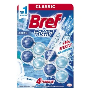 Bref POWER AKTIV OCEAN 2X50G (1648635) - Środki do WC - miniaturka - grafika 1