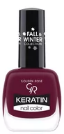 Lakiery do paznokci - Golden Rose lakier do paznokci Z Keratyną Keratin Nail Color - 218 - miniaturka - grafika 1