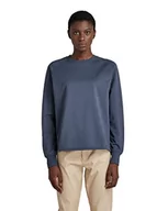 Swetry damskie - G-STAR RAW Damski sweter ryby ogon Gr R Sw, Niebieski (Fantem Blue D136-863), S - miniaturka - grafika 1