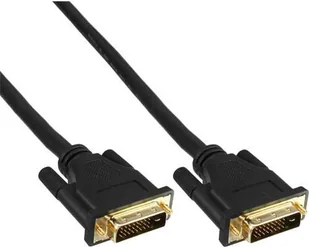 Kabel InLine DVI-D - DVI-D 5m czarny 17775P - Kable komputerowe i do monitorów - miniaturka - grafika 1