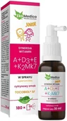 Witaminy i minerały - Ekamedica Junior A + D3 + E + K2 Mk7, Spray, 30ml - miniaturka - grafika 1