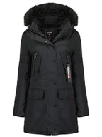 Kurtki damskie - ANAPURNA Parka "Cortinana" w kolorze czarnym - miniaturka - grafika 1