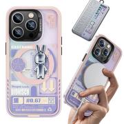 Etui i futerały do telefonów - Benks Casebeng X Tukier MagSafe Case etui obudowa - iPhone 14 Pro Max (Pink) - miniaturka - grafika 1