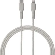 Kable USB - Kabel USB Typ-C - Lightning QUALO Ultimate QKN-CL-18 1.5 m Szary - miniaturka - grafika 1