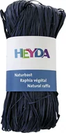 Scrapbooking - Heyda rafia naturalna 50 g, granatowa - miniaturka - grafika 1
