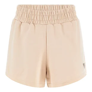 Damskie Spodenki GUESS SKYLAR SHORT V4GD09K8802-CNWT – Beżowy - Spodenki damskie - miniaturka - grafika 1