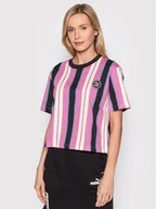 Koszulki sportowe damskie - Puma T-Shirt Swxp Relaxed 533565 Kolorowy Relaxed Fit - miniaturka - grafika 1