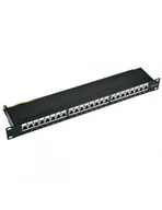 Serwery - VALUE Patch Panel STP kat.6a 19 24xRJ-45 czarny - miniaturka - grafika 1