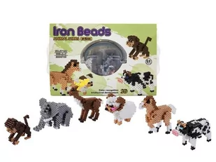 Prasowanka, Koraliki Do Prasowania, Zestaw Zwierzęta 3D 3000 Sztuk - Prace ręczne dla dzieci Prasowanka, Koraliki Do Prasowania, Zestaw Zwierzęta 3D 3000 Sztuk - Prace ręczne dla dzieci - miniaturka - grafika 1