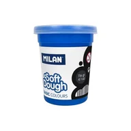 Akcesoria rzeźbiarskie - Ciastolina Basic 116 G, Czarna 1 Szt Milan - miniaturka - grafika 1