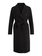 Kurtki damskie - Vila Płaszcz przejściowy w kolorze czarnym - miniaturka - grafika 1