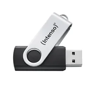 Pendrive - Intenso USB 128GB OFFICE LINE 3.2 Gen1 Silver-Black pamięć USB USB Typu-A 3.2 Gen 1 (3.1 Gen 1) Czarny, Srebrny - miniaturka - grafika 1