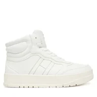 Buty dla chłopców - Sneakersy Tommy Hilfiger T3X9-34094-1355 Biały - miniaturka - grafika 1