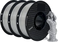 Filamenty i akcesoria do drukarek 3D - filament do drukarek 3D, materiał PETG, szybka wysyłka, 3 kg szary - miniaturka - grafika 1