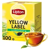 Herbata - Lipton Yellow Label Herbata czarna liściasta 100 g - miniaturka - grafika 1