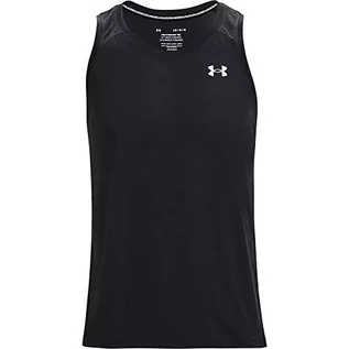 Koszulki męskie - Under Armour Koszulka Streaker SS-BLK - M 1361469-001_M - grafika 1