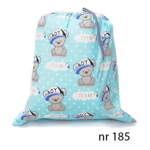 Kerstin Worek Na Kapcie Buty Do Przedszkola Bawełn - Worki na buty - miniaturka - grafika 1