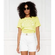 Koszulki i topy damskie - Tommy Hilfiger T-shirt REG VARSITY | Comfort fit - miniaturka - grafika 1