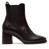 Botki damskie - Botki ECCO Sculpted Lx 55 22270301178 Brązowy - miniaturka - grafika 1